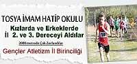 Tosya İmam Hatip Ortaokulu Atlettizm'de 3.oldu