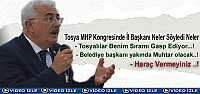TOSYA MHP KONGRESİNE İL BAŞKANI DAMGA VURDU