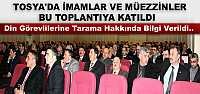 TOSYA'DA TOPLUM SAĞLIK DİN GÖREVLİLERİNE KANSERİ ANLATTI