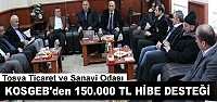 TOSYA'LI SANAYİCİLERE KOSGEB DESTEĞİ ANLATILDI