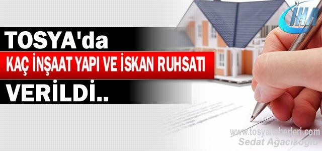 2015 YILINDA KAÇ ADET YAPI RUHSATI VE İSKAN RUHSATI VERİLDİ