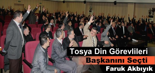Tosya Din Görevlileri Dernek Başkanı Faruk Akbıyık