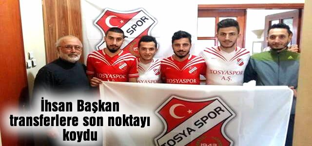 TOSYASPOR 4 YILDIZ OYUNCU TRANSFER ETTİ