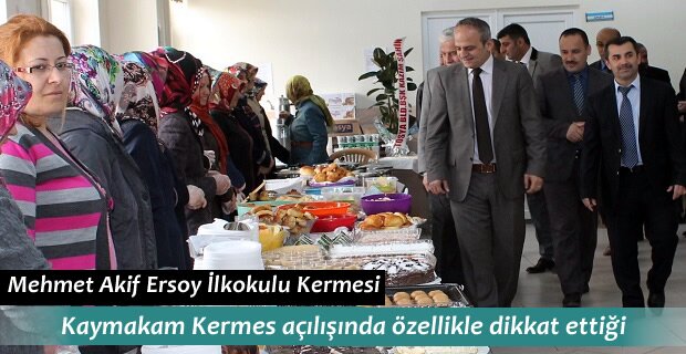 Mehmet Akif Ersoy İlkokulu Kermesi Dualarla Açıldı