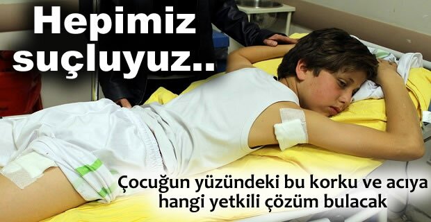 TOSYADA KÖPEKLER ÇOCUĞU HASTANELİK ETTİ