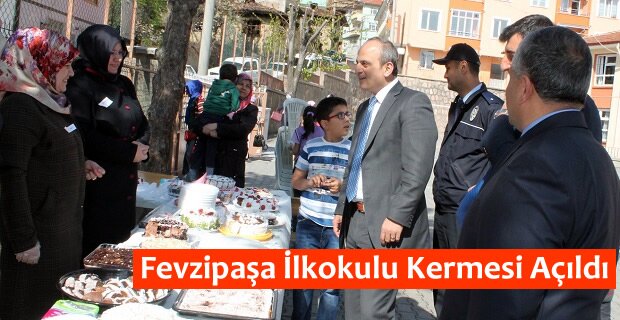 Fevzipaşa İlkokulu Kermesi Açıldı