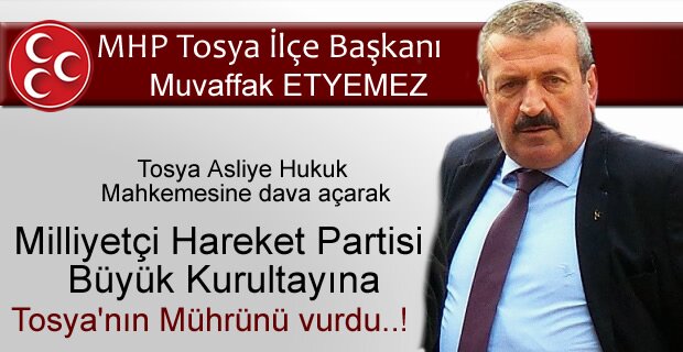 TOSYA MHP TEŞKİLATI KONGRE KARARINI DURDURDU