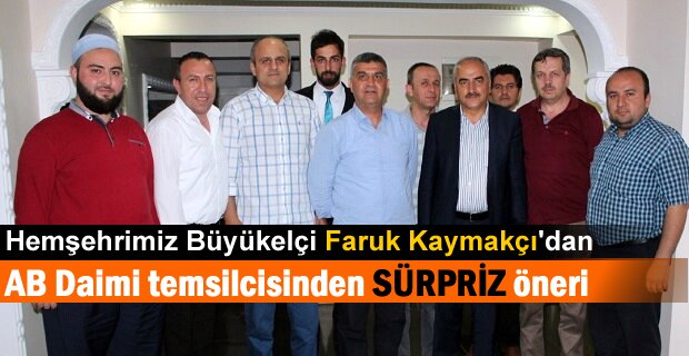 TOSYALI HEMŞEHRİMİZ FARUK KAYMAKÇI'DAN SÜRPRİZ ÖNERİ