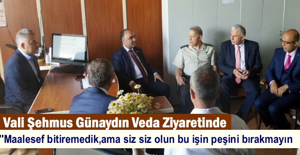 VALİ VEDA ZİYARETİNDEN TOSYALI İŞADAMLARINA ''BU İŞİN PEŞİNİ BIRAKMAYIN''DEDİ