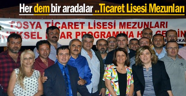 TİCARET LİSESİ MEZUNLARI İFTAR YEMEĞİNDE BULUŞTU