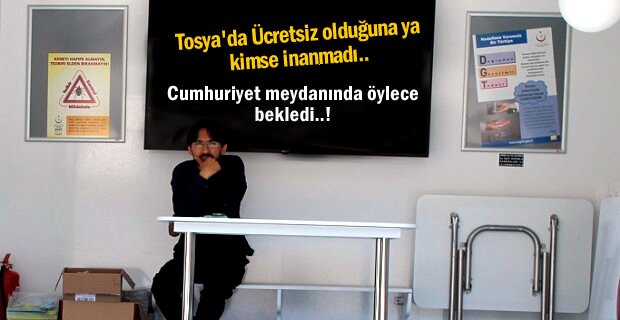 Tosya'da Dikkat çeken broşür dağıttılar