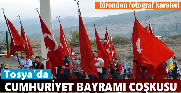 Tosya'da Cumhuriyet Bayramı Coşkusu
