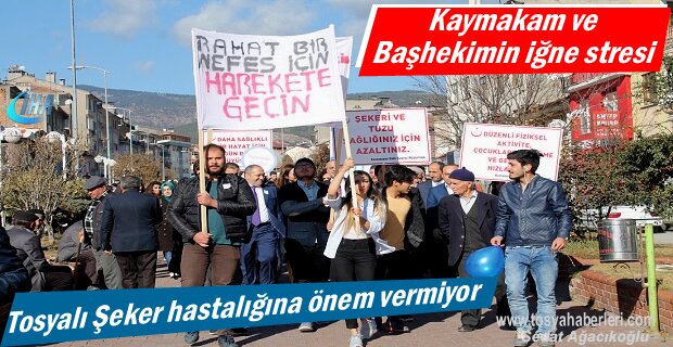 Tosya'da Şeker Hastalığının Önemi anlatıldı