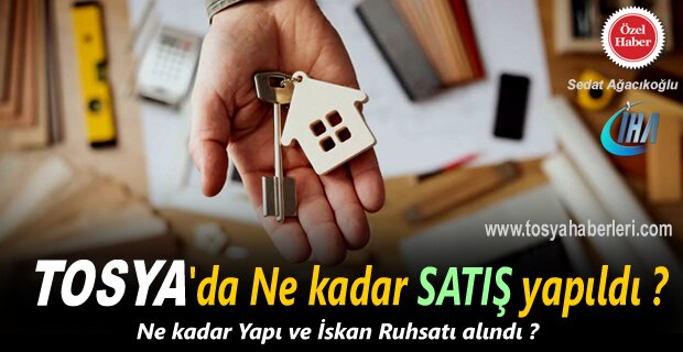 2016 Yılında Tosya'da Kaç İnşaat yapıldı ve Kaç Daire Satıldı