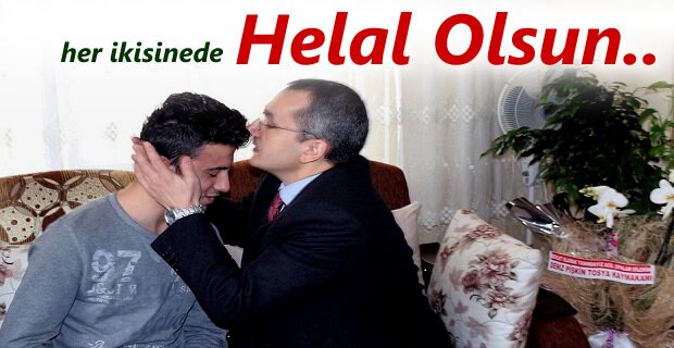 Tosya Kaymakamı Deniz Pişkin Gazi Polisi Ziyaret etti
