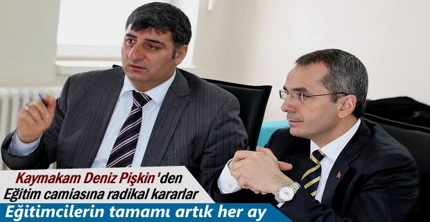 Tosya Kaymakamı Deniz Pişkin’den Eğitime Radikal kararlar
