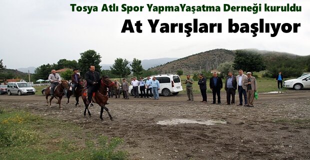 Tosya Atlı Spor Yapma ve Yaşatma Derneği kuruldu