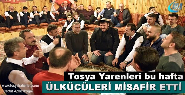 Tosya Yarenleri Ülkü Ocaklarını Misafir Etti