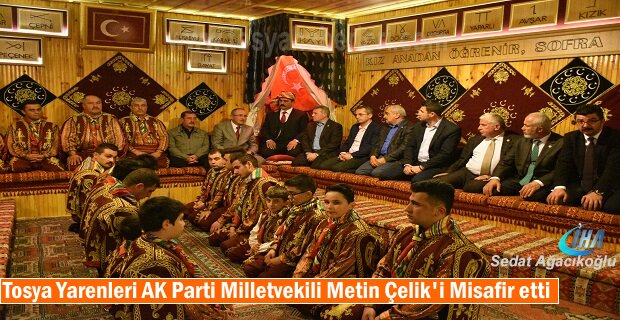 Tosya Yarenleri AK Parti Milletvekili Metin Çelik'i Misafir etti