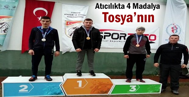 Tosyalı Sporcular Türkiye Atıcılık Yarışmasında 4 Madalya Kazandı