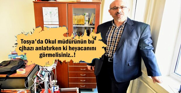 Mesleki ve Teknik Anadolu Lisesi öğrencileri tarafından atık makine parçaları kullanılarak 3D yazıcı yapıldı
