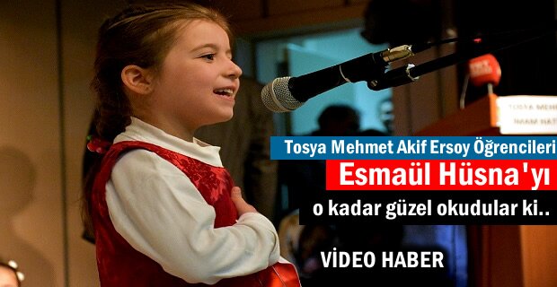 Tosya'da 40 Hadis ve Şiir Okuma Yarışması Yapıldı
