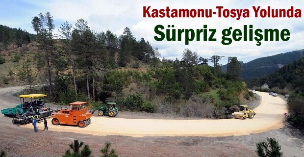 Tosya - Kastamonu yolunda Sürpriz gelişme