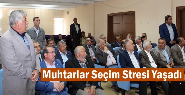 Tosya’da Köylere Hizmet Götürme Birliği üye seçimleri yapıldı