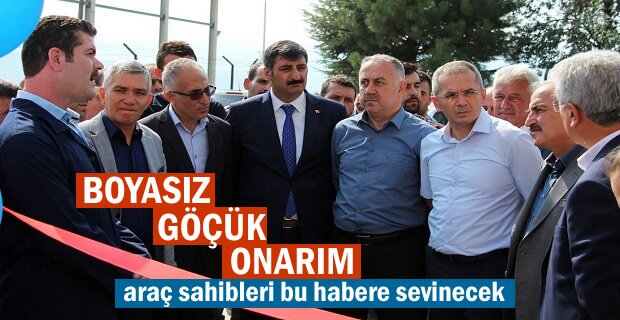 Tosya’da ‘’Boyasız Göçük Onarım Eğitim’’ Kursu açıldı