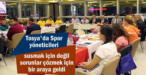 Tosya’da Spor Kurulu ilk toplantısını yaptı