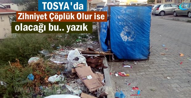 Cumhuriyet Mahallesindeki Çöp sorunu çözüm bekliyor