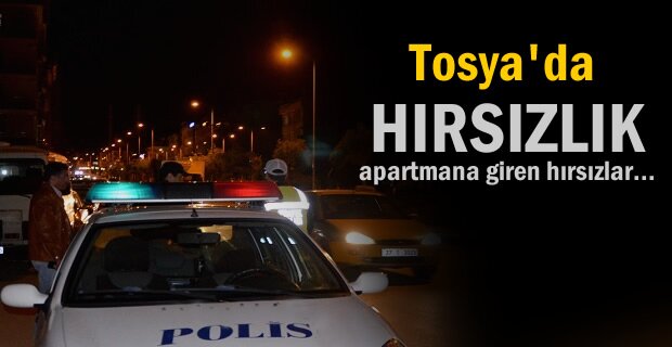 Tosya'da akşam saatlerinde Hırsızlık olayı
