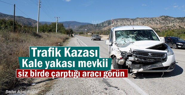 Tosya’da Trafik Kazasında 3 kişi yaralandı (VİDEO HABER )