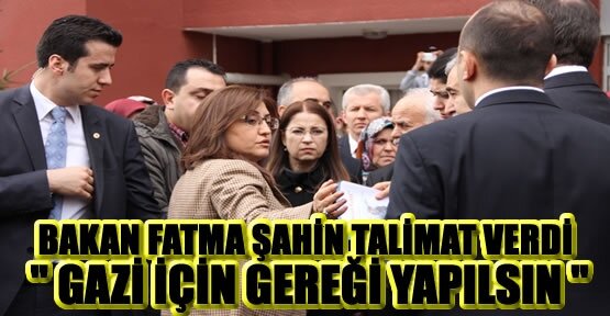 Bakan Şahin, Tosyalı Gazi Fırat Zorba İçin Tören Yapılsın Talimatı Verdi