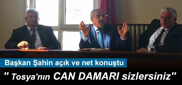 BAŞKAN ŞAHİN MÜTEAHİTLERE SESLENDİ