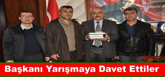 Başkan Şahin'i Yarışmaya Davet Ettiler