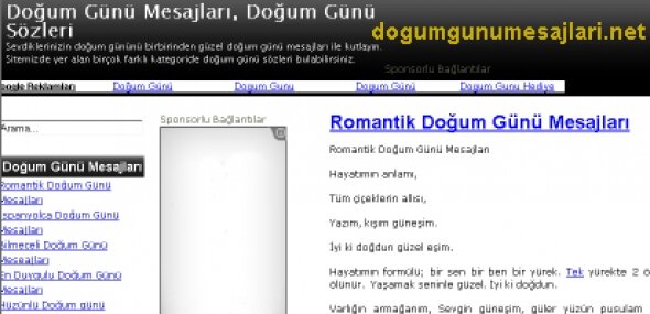 En Güzel Doğum Günü Mesajları