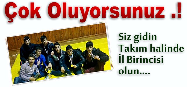GÜREŞTE İL BİRİNCİSİ OLDULAR