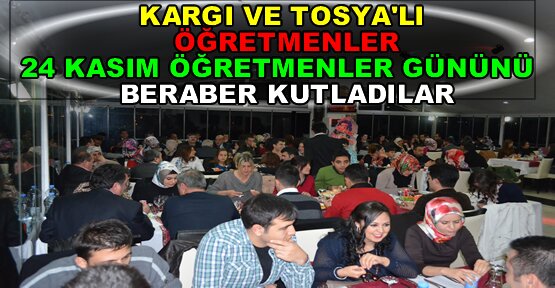 Kargı ve Tosya'lı Öğretmenler Doyasıya Eğlendiler
