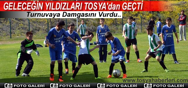 KASTAMONU AMATÖR KULÜPLER U-12 FUTBOL ŞÖLENİ TOSYA'DA YAPILDI