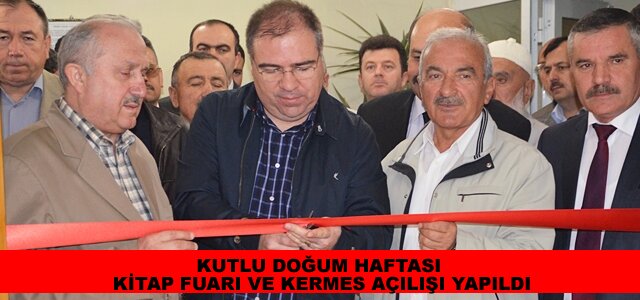 KUTLU DOĞUM HAFTASI KİTAP FUARI AÇILDI