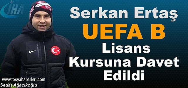 Serkan Ertaş UEFA B Lisans Kursuna Davet Edildi