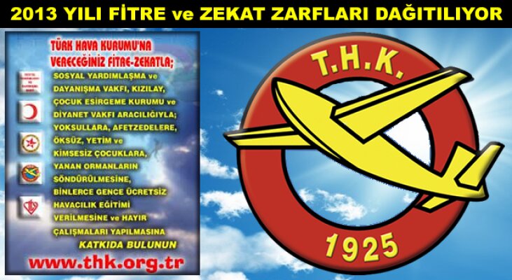 THK Tosya Şubesi Başkanlığı 2013 Yılı Fitre ve Zekat Zarfı Dağıtımı Devam Ediyor