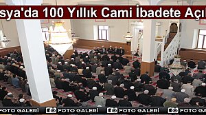 100 Yıllık Cami Yeniden İbadete Açıldı