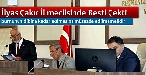 AK PARTİ İL MECLİS ÜYESİ İLYAS ÇAKIR '' MÜSADE ETMEYELİM ''