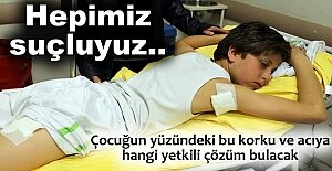TOSYADA KÖPEKLER ÇOCUĞU HASTANELİK...