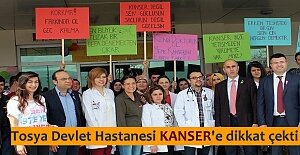 DOKTORLAR VE ÖĞRENCİLER KANSERE DİKKAT ÇEKTİ