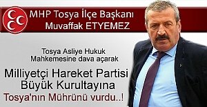 TOSYA MHP TEŞKİLATI KONGRE KARARINI DURDURDU