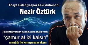 Tosya Belediyespor Eski Antrenöründen Suçlamalara sert cevap