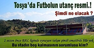 Tosya'da Futbolun Resmen bittiği gün